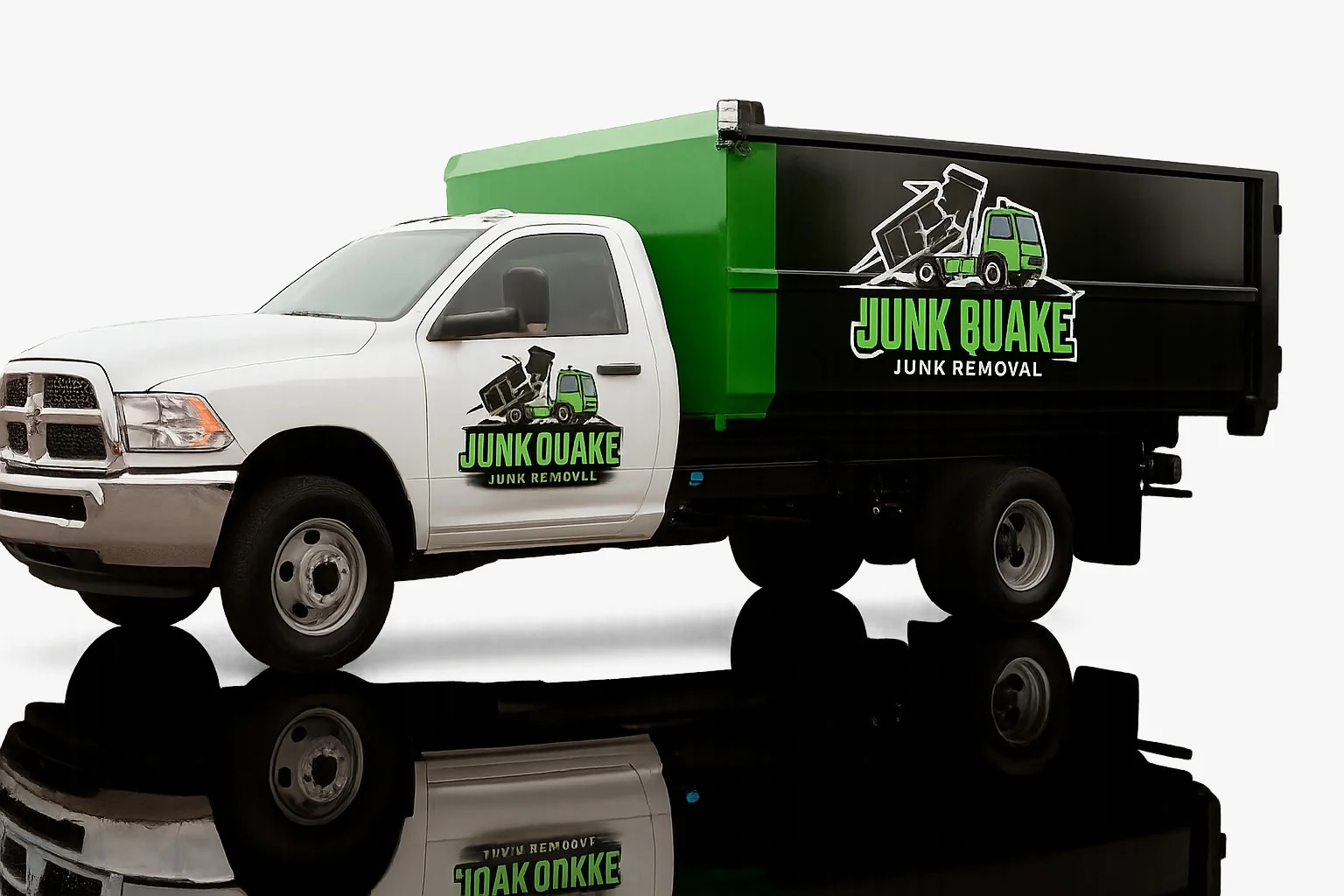 junk quake truck for pricing page
